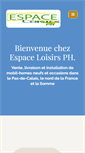 Mobile Screenshot of espace-loisirsph.com